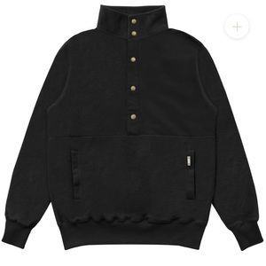 Province of Canada Reverse Fleece Pullover Black - Unisex